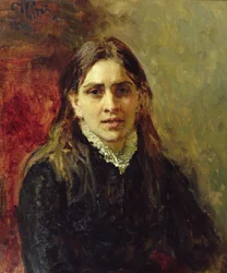 Porträt von Pelageya Antipovna Strepetova (1850-1903) 1882
